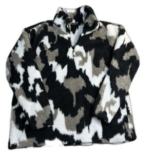 Eddie‎ Bauer Sherpa Fleece 1/4 Zip Pullover Sweater, Size XL